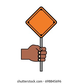 Industrial security sign
