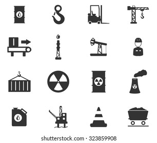 Industrial simply icons