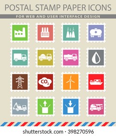 Industrial simply symbol for web icons and user interface