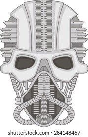 industrial skull
