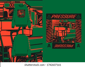 Industrial Street Wear Crewneck
Pressure
