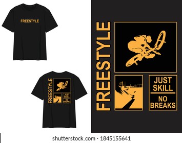 Industrial Street Wear T-shirt Design
Freestyle