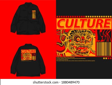 Industrial Streetwear Graphic Design
Culture of Indonesia Leak
