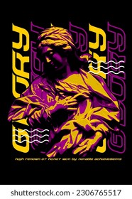 Industrial Streetwear Graphic Design illustration