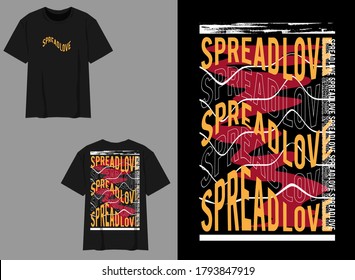 Industrial Streetwear Graphic Design
Spread Love Design