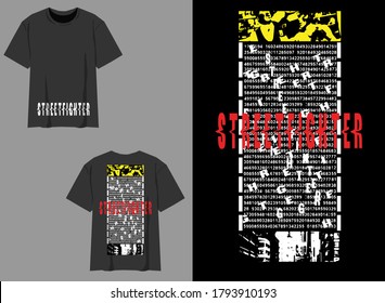 Industrial Streetwear Graphic Design
Streetfighter Design