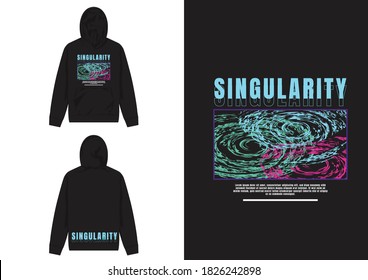Industrial Streetwear Hoodie
Abstract Singularity