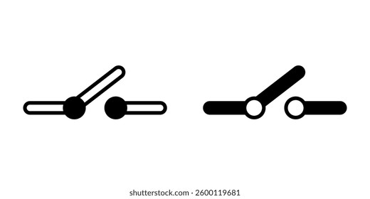 Industrial switch icon simple vector. Electric circuit. Central computer
