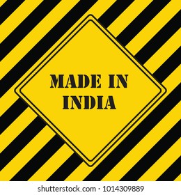 The industrial symbol is made in India