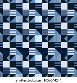 Industrial symmetry seamless pattern. Suitable for screen, print and other media.