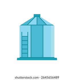 industrial tank icon vector illustration