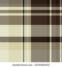 Industrial tartan check fabric, fur vector plaid textile. Event seamless texture background pattern in light and dark colors palette.