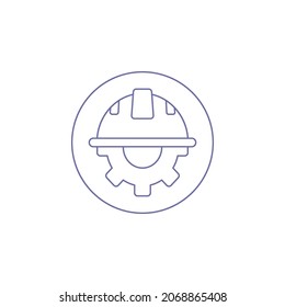 Symbol für Ingenieurtechnik in der Industrie