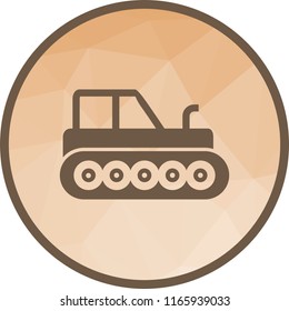 Industrial Tractor Icon