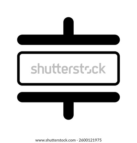 Industrial transducer icon simple vector. Electric circuit. Central computer