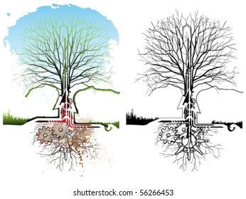 Industrial tree