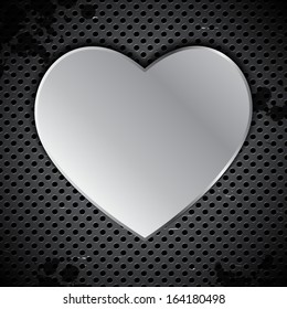 Industrial valentine's background. EPS10 vector