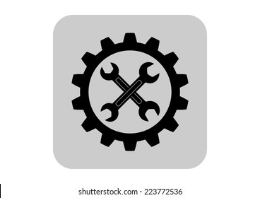 Industrial vector icon