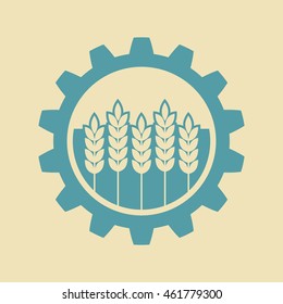 Industrial vector icon 