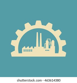 Industrial vector icon 