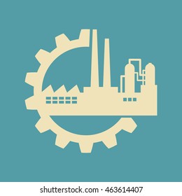 Industrial vector icon 