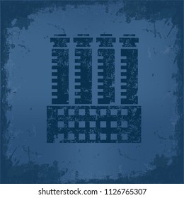 Industrial vector icon design