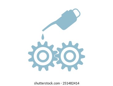 Industrial vector icon on white background