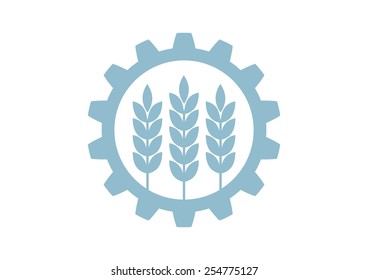 Industrial vector icon on white background