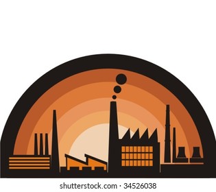industrial vector illustration