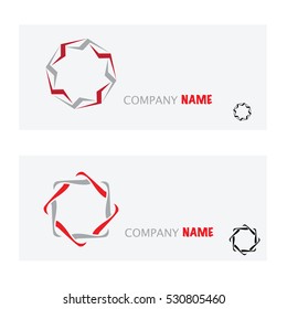 Industrial vector logo design concept. Gear shape with wrench symbol. Unique logotype for repair or service and maintenance business. Corporate icon template with tools silhouette.