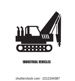 industrial vehicle.Vector outline set of different trucks, semi trailers. Freight transportation. Modern flat vector illustration isolated on white background.  