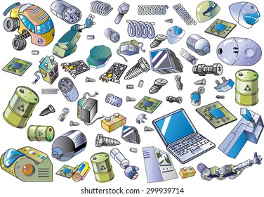 Industrial waste
