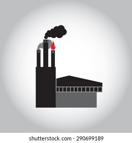 Industrial waste discharge, vector