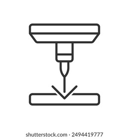 Industrial Welding Icon Sign Symbol