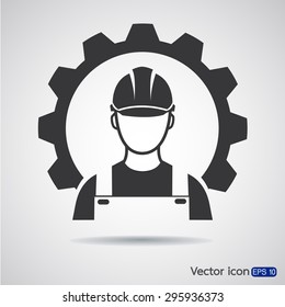 Industrial Worker Icon