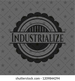 Industrialize black badge
