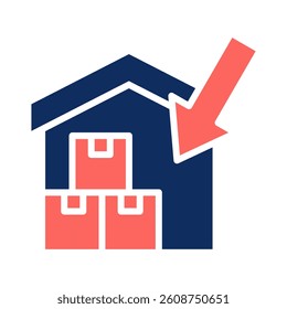 Industry 4 Icon Element for Design