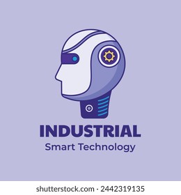 Industry 4.0 Background. fourth industrial revolution. smart industrial revolution, automation, robot assistants, iot, cloud and bigdata. Industry 4.0 banner.