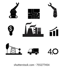 industry 4.0 concept icon
