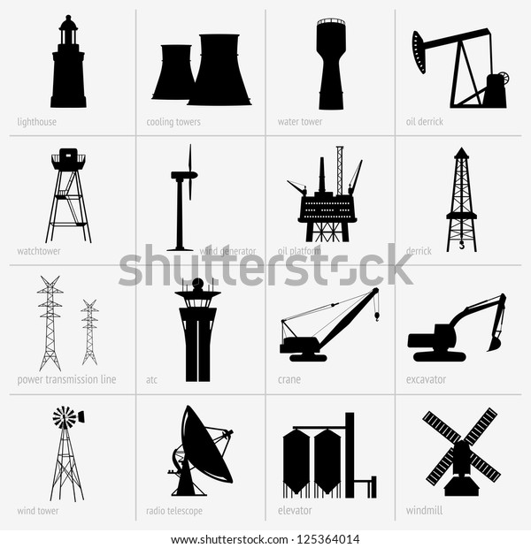 Industry Stock Vector (Royalty Free) 125364014