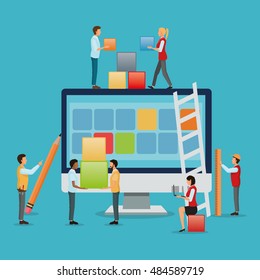 Industry app and construction design