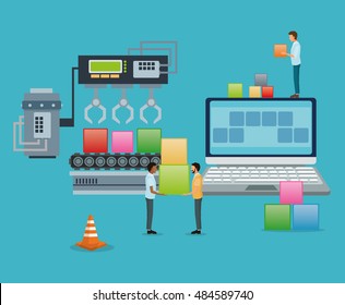 Industry app and construction design