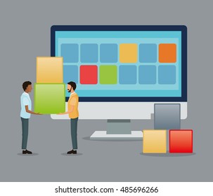 Industry app and construction design
