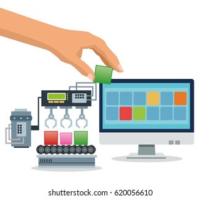 Industry app and construction design