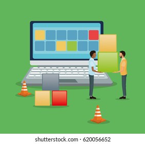 Industry app and construction design