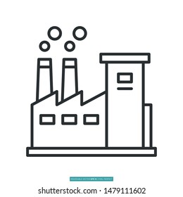 Industry Associations icon vector illustration logo template for many purpose