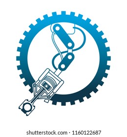 industry automotive robotic arm gear technical