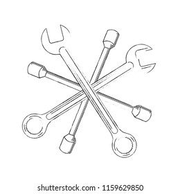 industry automotive tools repair wrench