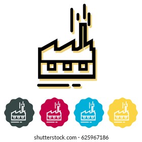 Industry Building Icon