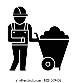 
Industry cart Vector Icon which can easily modify or edit
